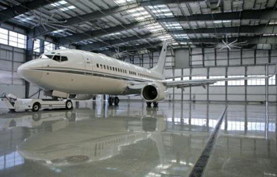 Waterproof Airplane Hangar Of Piping Truss Buildings