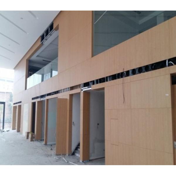 Fire Resistance Guaranteed Lightweight Column Aluminum Veneer Panel For
