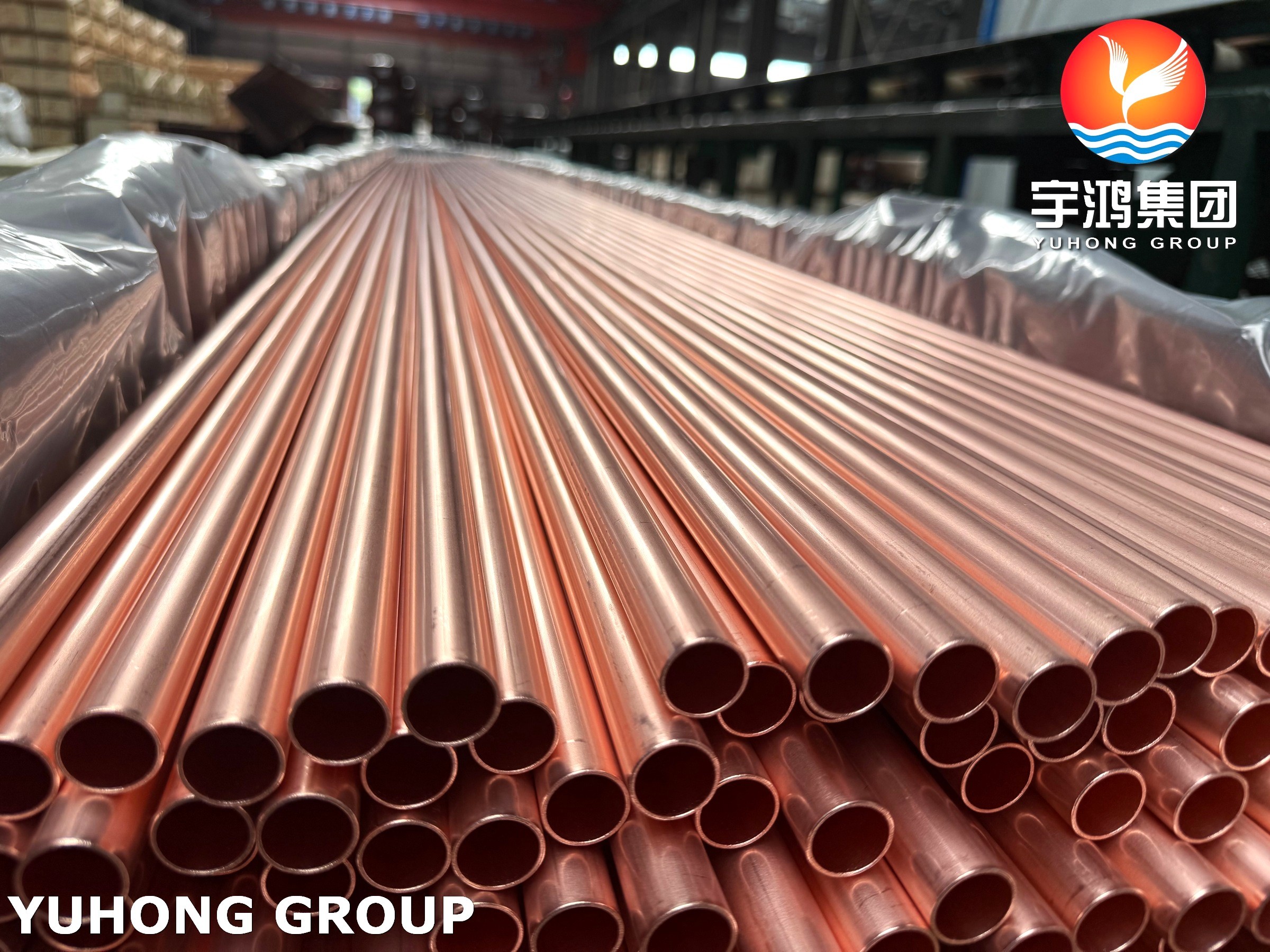 ASTM B111 UNS C12200 DHP Copper Tube for HVAC & Heat Exchanger