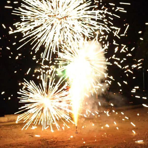 Chinese Factory Party Fireworks Fountain Fireworks Outdoor Pyrotechnic Fountains For Halloween Christmas New Years