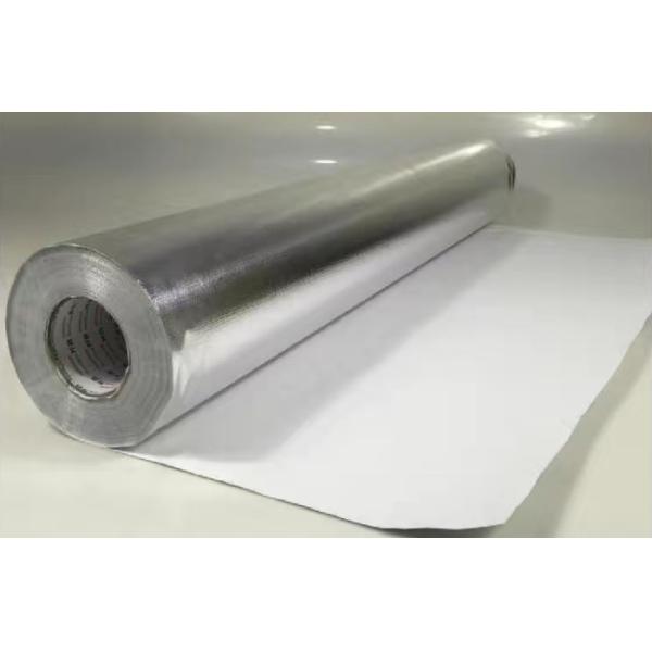 Heat Reflective Material Aluminum Foil Facing Coated Woven Fiberglass