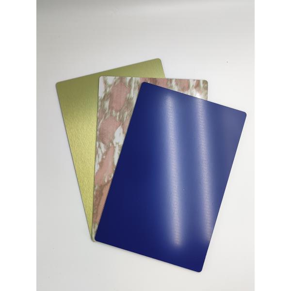 Anodized ACP Brushed Finish Aluminium Sheet Cladding 5mm  Wooden