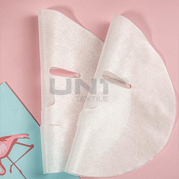 Skin Care Nourishing Bamboo Fiber Fabric Non Woven Custom Size Tear Resistant