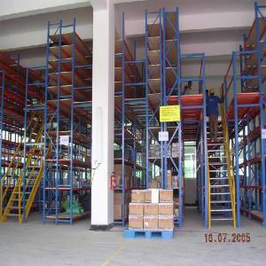 China Metal Adjustable Warehouse Racking Mezzanine floor Steel Mezz on sale