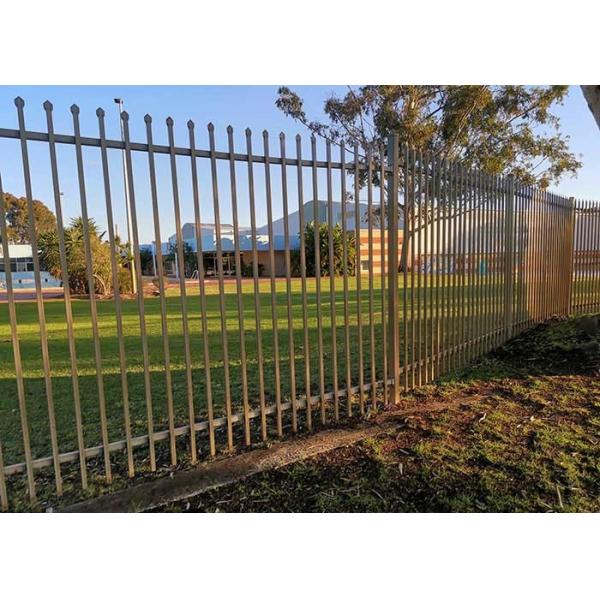 Galvanized Steel Railing Tubular Iron Railing Land Garden Fence Yard Fence