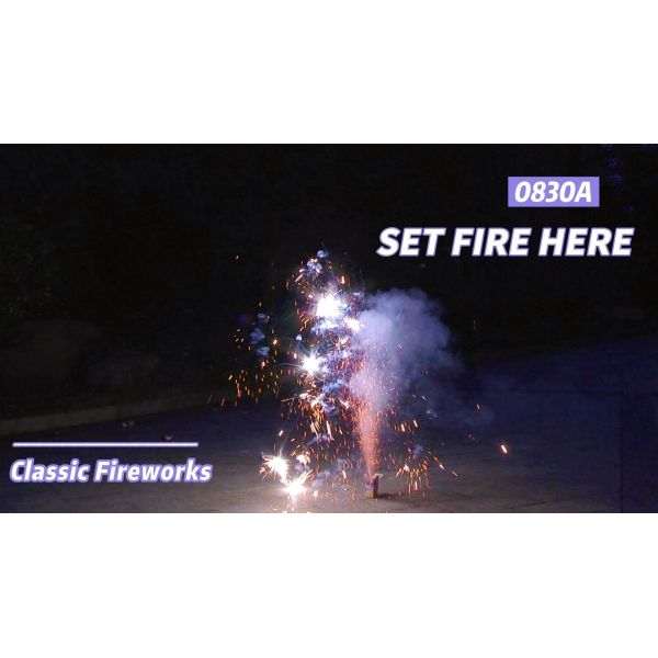 Consumer Classic Outdoor Fountain Fireworks For Sell 2023 New Fireworks