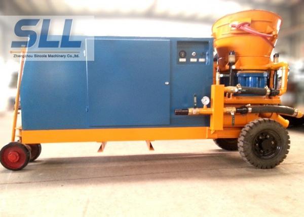 Quality Tunnel Mobile Shot Concrete Machine For 20mm Aggregate High Efficient wholesale