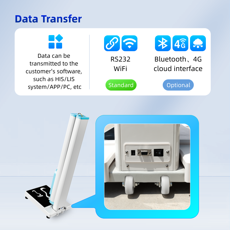 SH-300G Medical Weight and Height Scale Ultrasonic Measurement Height and Weight Machine for Healthcare Center Pharmacy