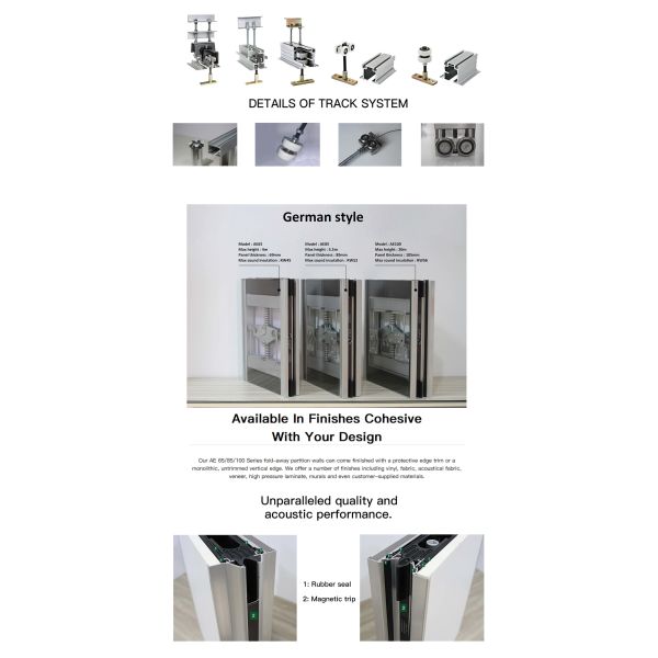 Partition Office Furniture Modular Screens Hotel Dividers Activity Acoustic Panels Cubicle for Glass Movable Partition Wall