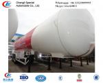 factory sale ASMEstandard lpg gas propane tanker trailer for export, 25metric