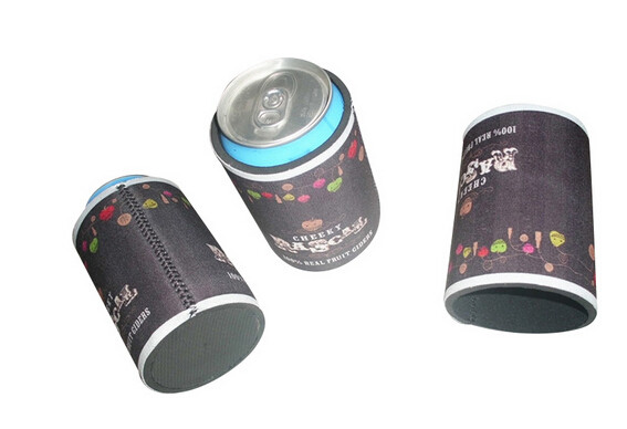 Hot Selling Promotional OEM Cheap Folding Neoprene Can Holder,beer holder,wine