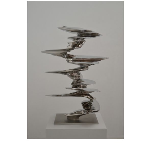 Rockery Mirror Wall Decoration Pendant Pasted 3d Metal Wall Art