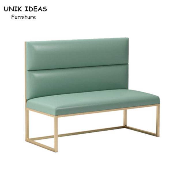 High Back Commercial  Booth Seating School Furniture UK Leisure L120xW65xH90CM