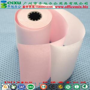 China Thermal Custom paper roll Wholesale Computer Printing thermal Carbonless paper Sheets Forms Rolls manufacturer in china on sale