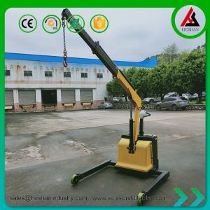 Cheap Electric Floor Crane Lift Counterbalance Hydraulic Small Floor Crane 1200kg for sale
