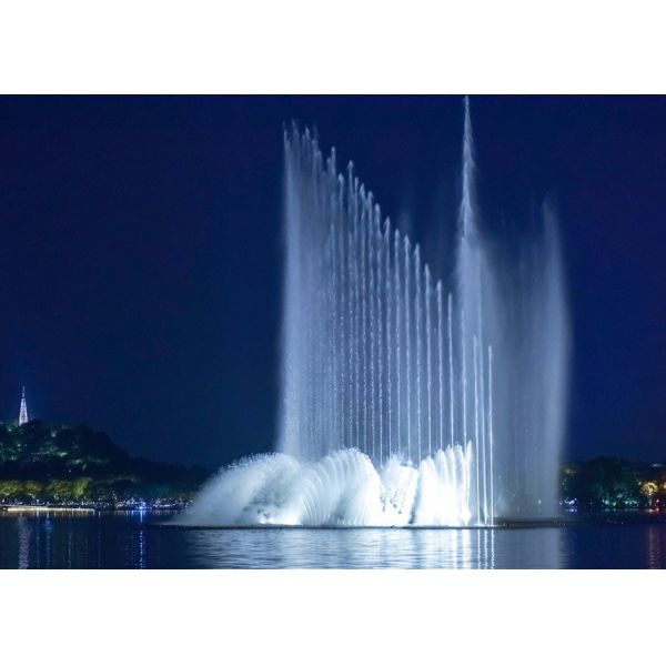 Big Led Water Fountain Outdoor Magic Water Fountain Thailand PC Control System