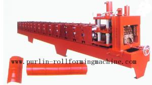 Color Steel Roof Tiles and Ridge Cap Roll Forming Machine For Theatre / Garden Roofing in the Building Fields
