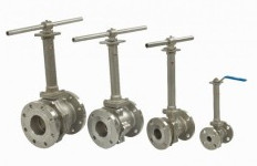 PN16 Pressure 2PC Flange Cryogenic Ball Valve Anti Static Device Blow Out Proof