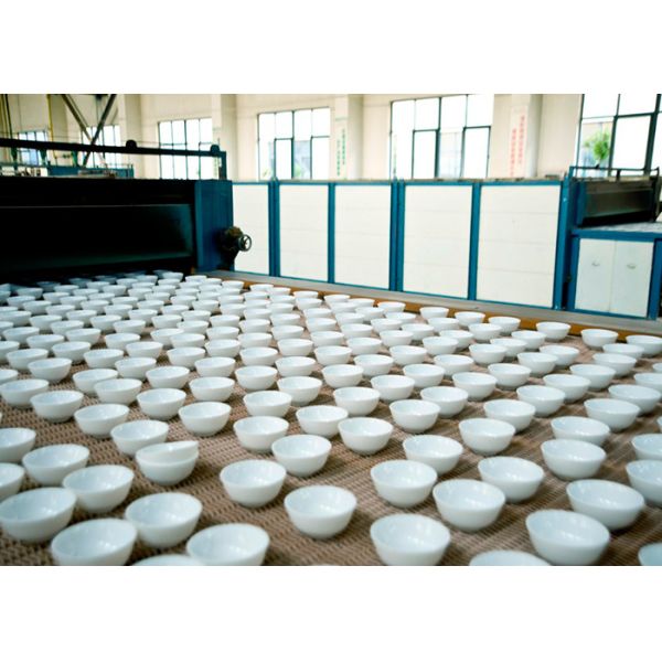 Heat Resistant Opal Glass Plate 12 Inch Glass Processing Plant