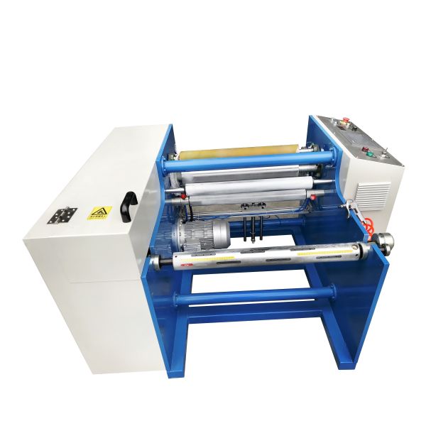 Wood Packaging Material Semi-automatic Aluminum Foil Rewinding Machine with Long