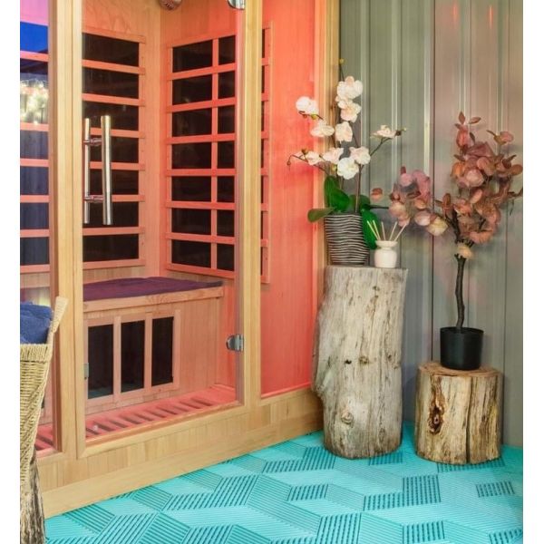 Polypropylene Garage Floor Tiles 2500Lbs Interlocking Garage Flooring Chemical Resistance