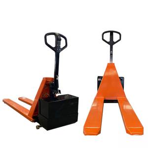 Cheap 1500kg Manual Scissor Lift Tables Scissor Hand Pallet Truck Lifting Height 31.50in for sale