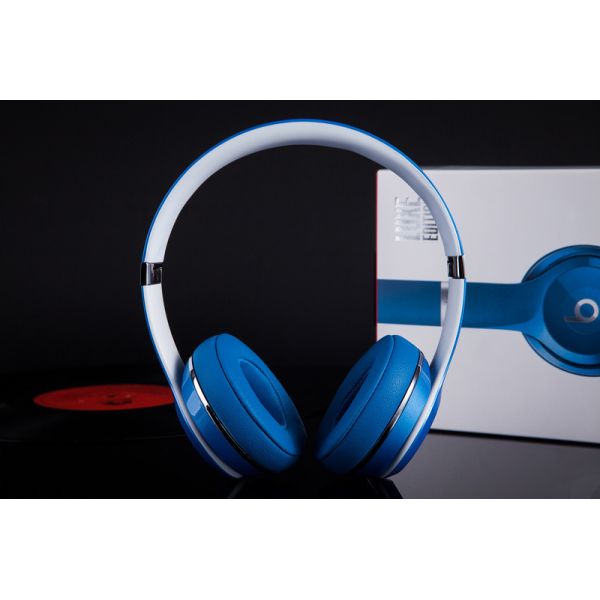 2016 Newest Beats Solo2 Over-The-Ear Luxe Edition Blue Headphones with seal box made in china grgheadsets-com.ecer.com