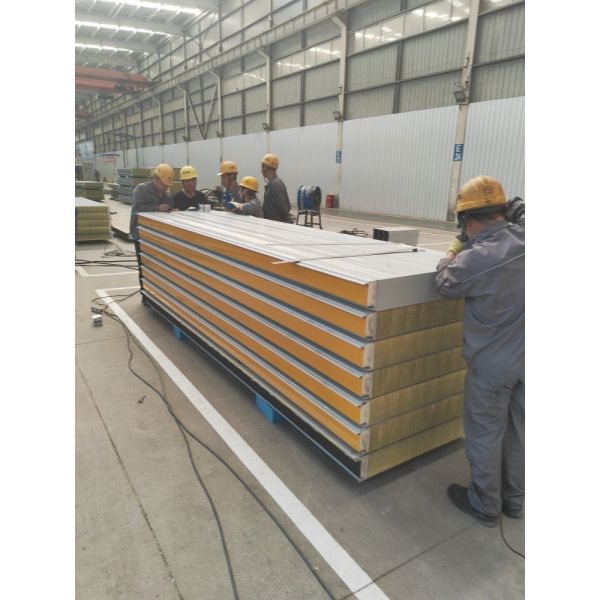 Polyurethane Edge Rock Wool Acoustic Panel Soundproof Customized For Warehouses