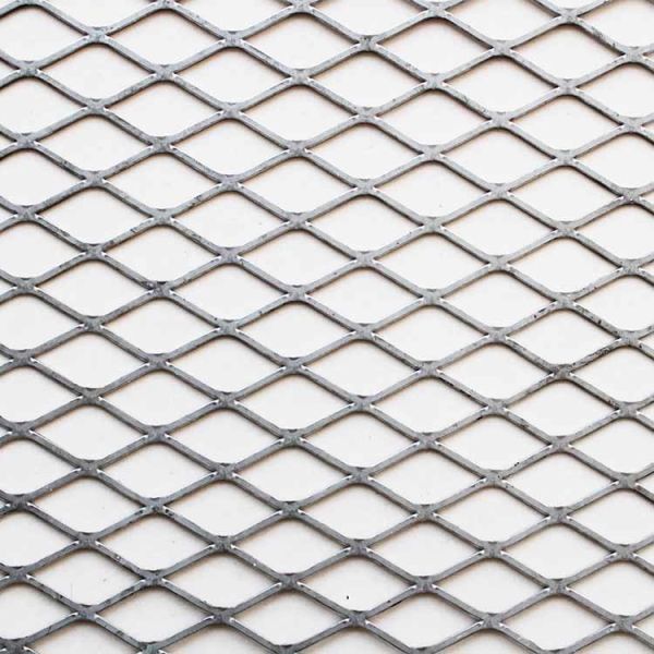 Ceiling Tiles Metal Mesh Screen , Light Weight Metal Diamond Mesh For Outer Wall Hanging