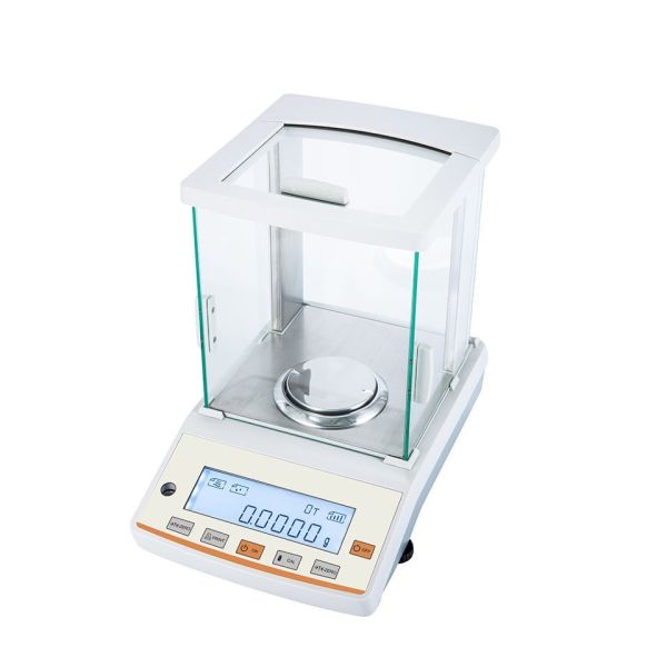 High Accuracy 0.1mg Digital Analytical Balance Aluminum Alloy Die Cast Base