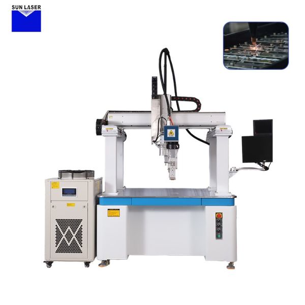 Cylindrical Lithium Battery Laser Welding Machine 6000W Battery Pack Laser Welding Machine With CCD Monitor