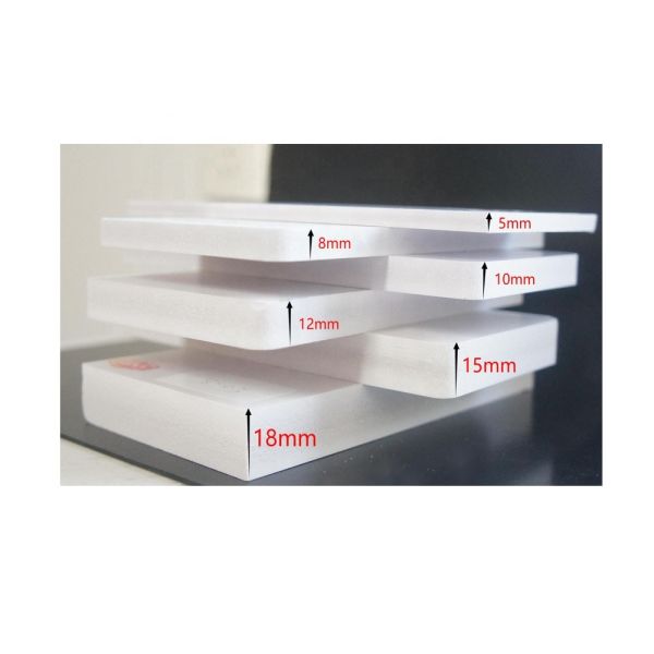 White PVC 4x8 Celuka Expanded Pvc Foam Board Decorative Free Board For Kitchen Cabinets