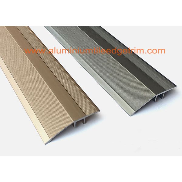 Matt Champagne Aluminum Floor Edging Reducer Door Threshold Transition For