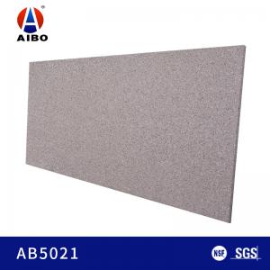 Cheap Hygienic 18MM Grey Engineered Quartz Stone For Home Worktops And Kitchen Countertops for sale