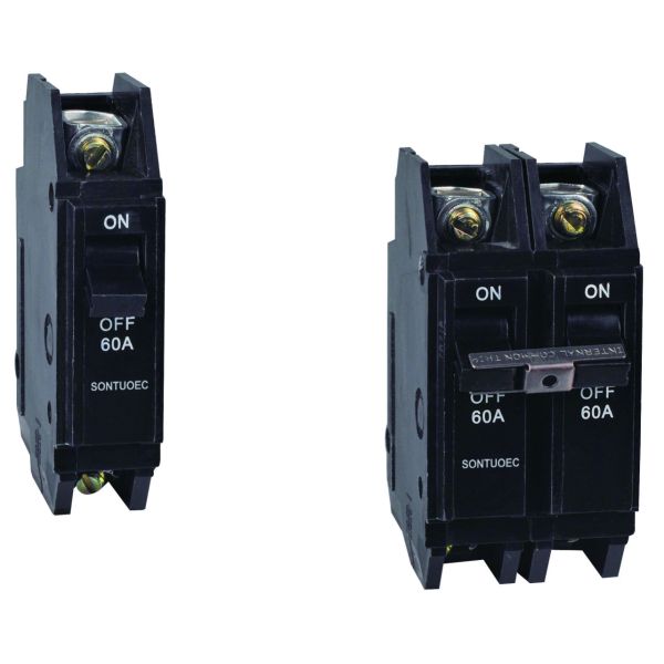 low voltage  Circuit Breaker 10KA High Breaking Capacity  up 100A IEC60947.2  110V, 240V MCB