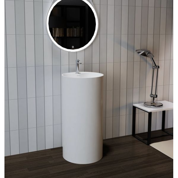 Modern Design Freestanding Bathroom Basin UV Resistant Eco Friendly