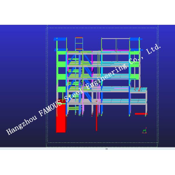 Steel Structure Building Architectural Structural Engineering Designs , Structure Designer Firm