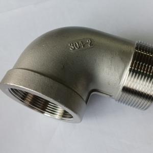 China 90 Degree Male Female Elbow ISO 49-1994 Threaded Cast Pipe Fittings on sale