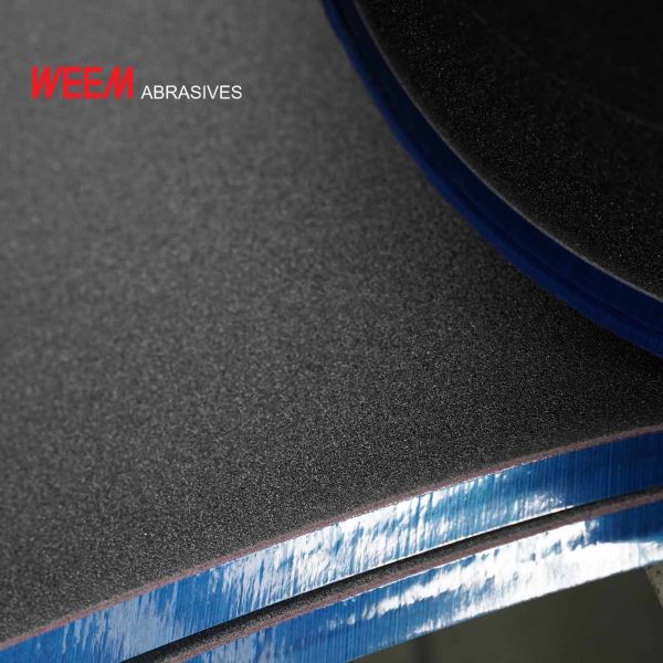 SILICON CARBIDE POLYESTER CLOTH SEGMENTED BELT FOR PANEL / MDF / CHIPBOARD, 2700MMX3200MM