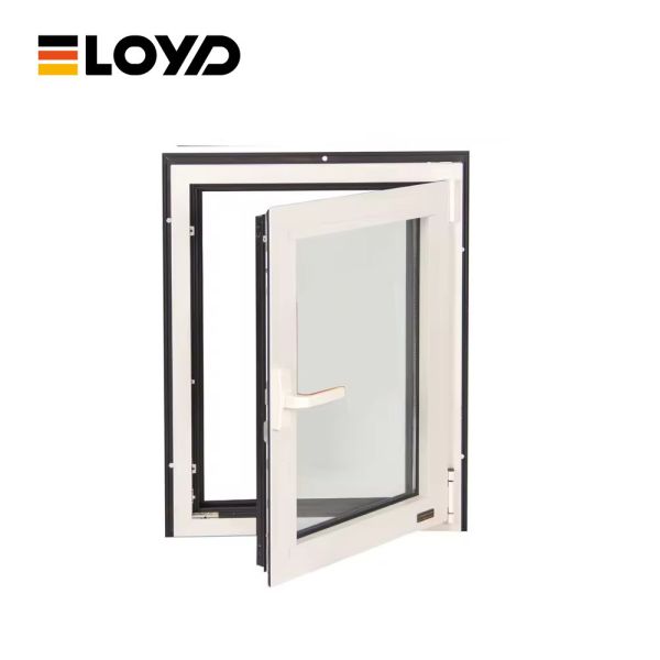 Soundproof Double Glazing Aluminium Tilt And Turn Window Replacement