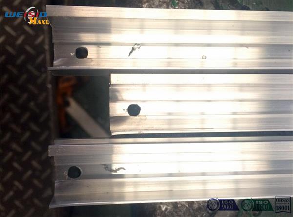 White Powder Coating Aluminium Profiles / Aluminum Structural Shapes