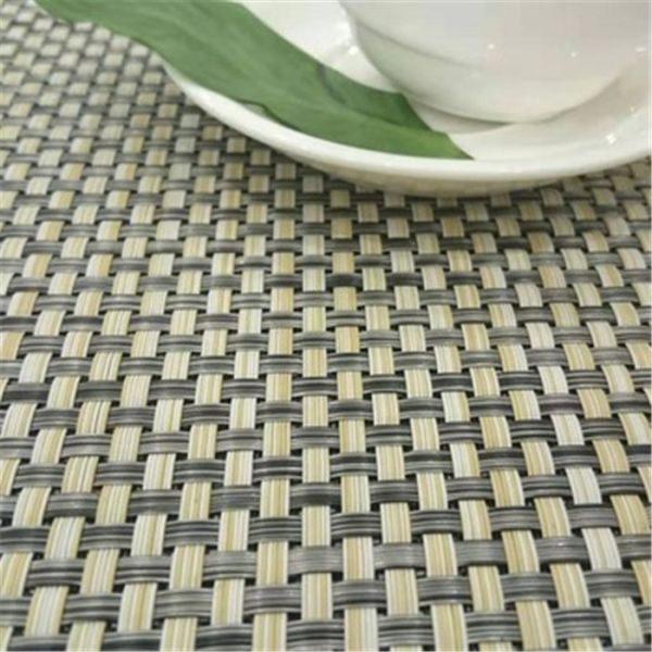 Pvc Vinyl Woven Wallpaper Anti Fire High Strength Heat Resistant