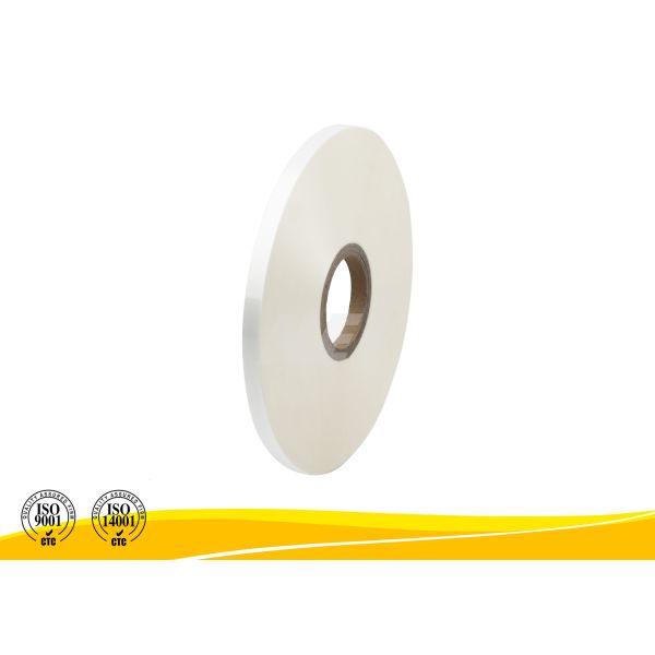 14MM 22 Micron High Glossy Corner Tape , PET Pasting Tape For Lecture Note Page