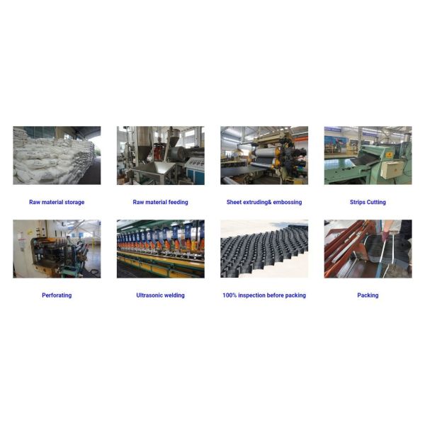 HDPE Geocell Manufacturer Price Textured And Perforated Gravel Grid Geo Cell For Road Construction
