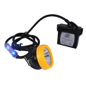 Cheap KL5LMD2 20000lux Portable LED Mining Headlamp With Blue Rear Light for sale