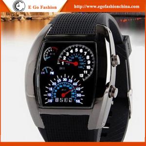 China Cheap Christmas Gift Watches Unisex Wristwatch Silicone Watch CE Rohs Sports Watch LED New on sale