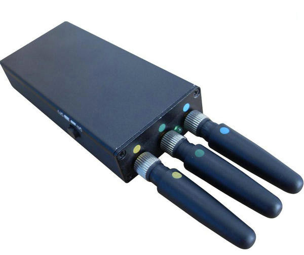 3 Antenna Cheap Handheld Cell Phone GSM CDMA DCS PHS 3G Signal Jammer Blocker Interceptor