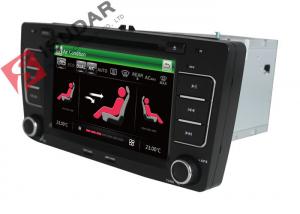 Cheap SKODA Octavia Car DVD Player for VW 7 Inch 2 Din Gps Bluetooth Car Stereo With Hand Brake Control for sale