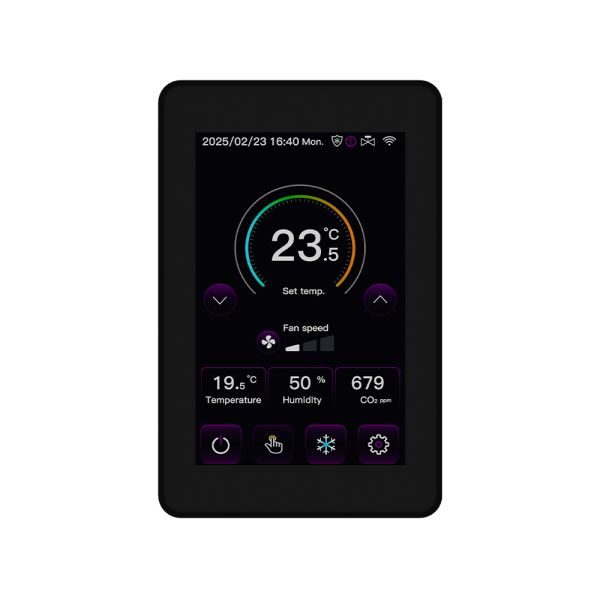 LCD Screen Smart Wifi Thermostat Wall Mounted For HVAC Heating And Cooling System