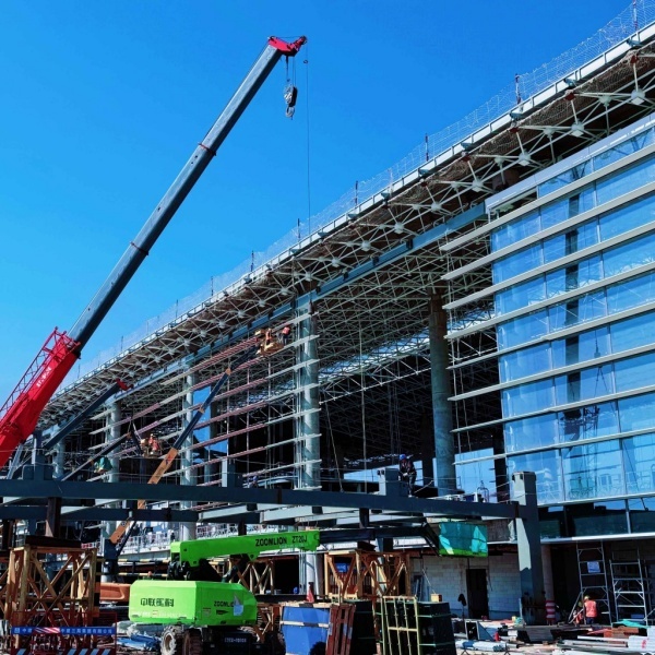 Galvanised Commercial Steel Structure Architecture Building Soundproof